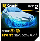 Scenic Group volkswagen front audio and visual parking sensor