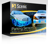 Scenic Group range of audible and visual commercial and passenger volkswagen vehicle parking sensors