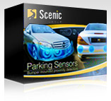 Scenic Group range of audible and visual commercial and passenger volkswagen vehicle parking sensors